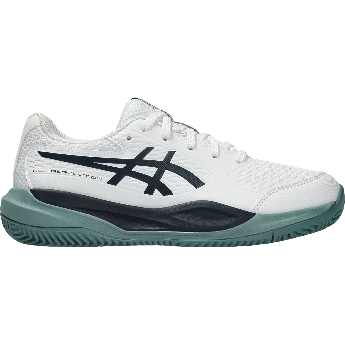 Zapatillas ASICS Gel-Resolution X Gs Clay Junior Blanco Verde