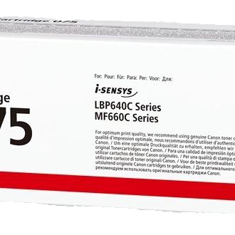 Canon 075 amarillo cartucho de toner original - 6362c002