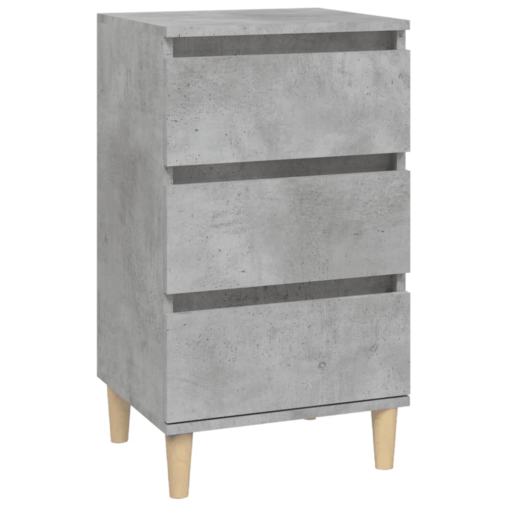 Vidaxl Mesita de Noche Madera Contrachapada 40x35x70 Cm Blanco