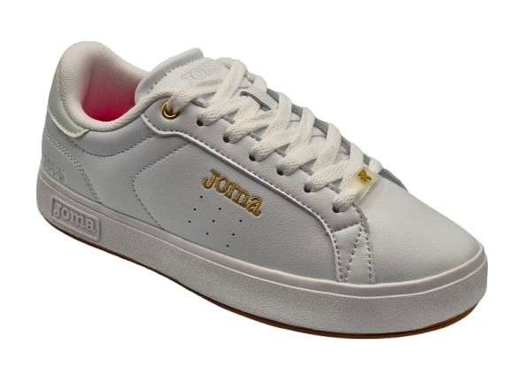 Joma - Zapatillas deportivas para niñas modelo LS2508, diseño ligero y transpirable ideal para uso diario en color blanco