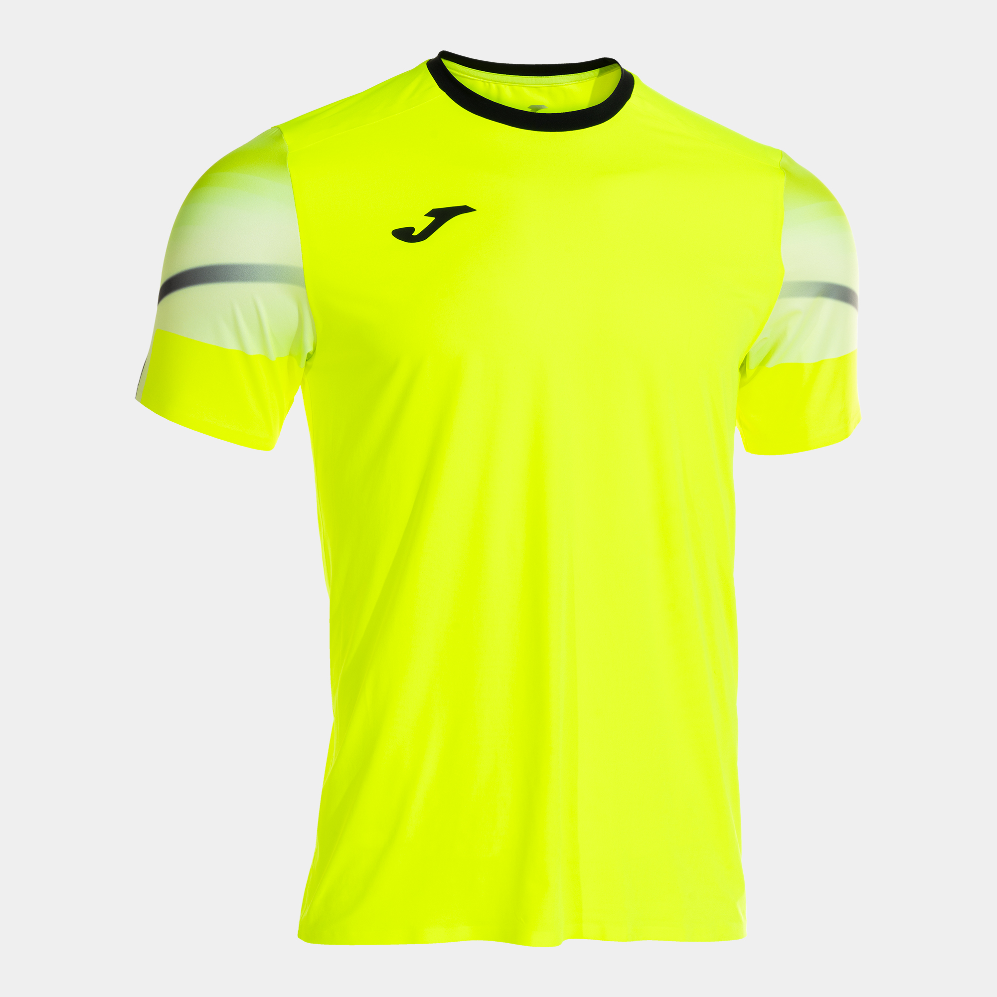 JOMA CAMISETA MANGA CORTA ELITE XI AMARILLO FLUOR NEGRO Talla 12 (2XS) Niño Junior