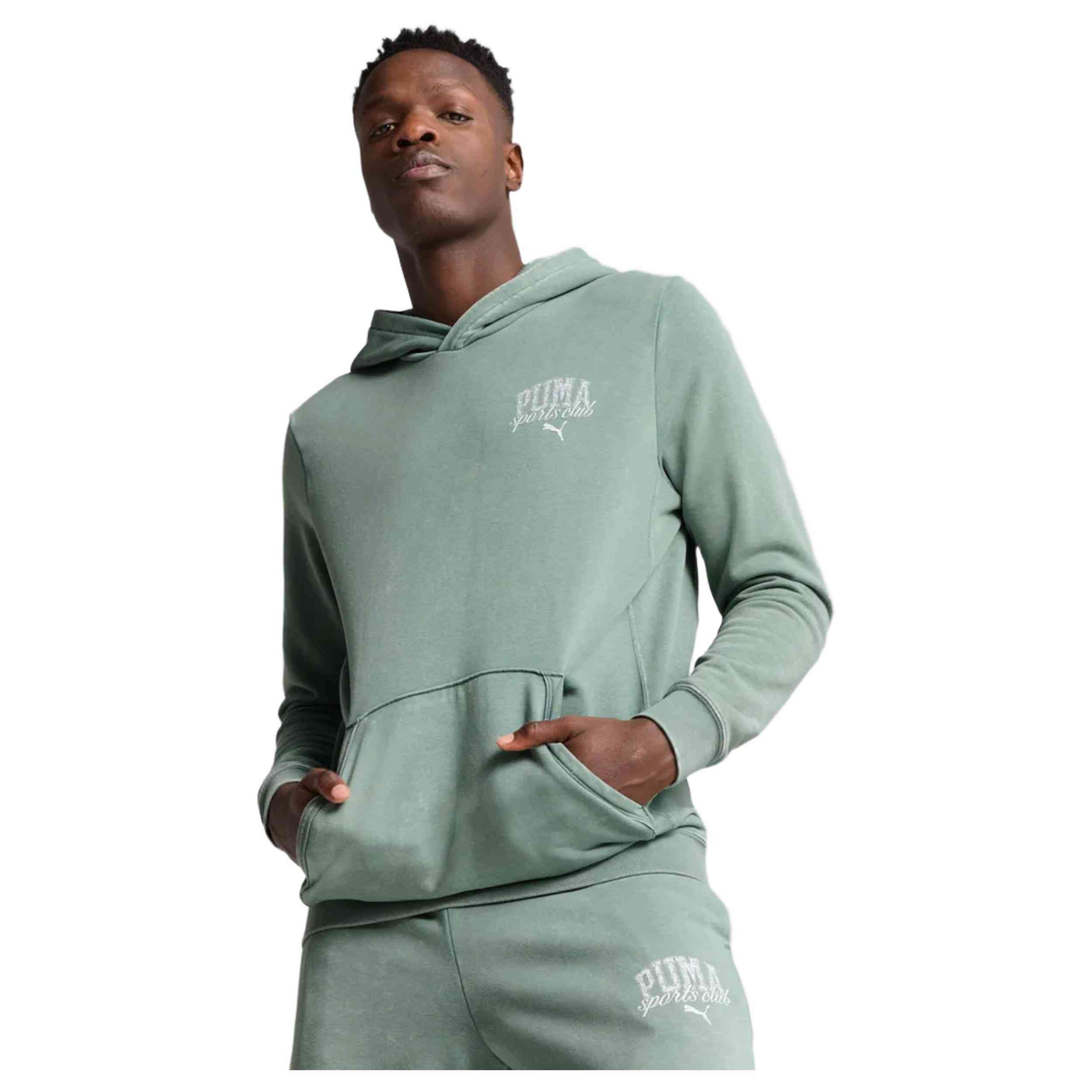Sudaderas Con Capucha Puma modelo 684641-30 para HOMBRE en color Verde