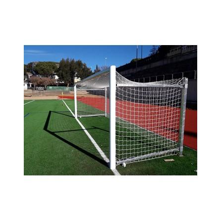 JGO PORTERÍAS AL. FÚTBOL7 90MM ABATIBLES ARQUILLOS GALV CALIENTE SOFTEE EQUIPMENT