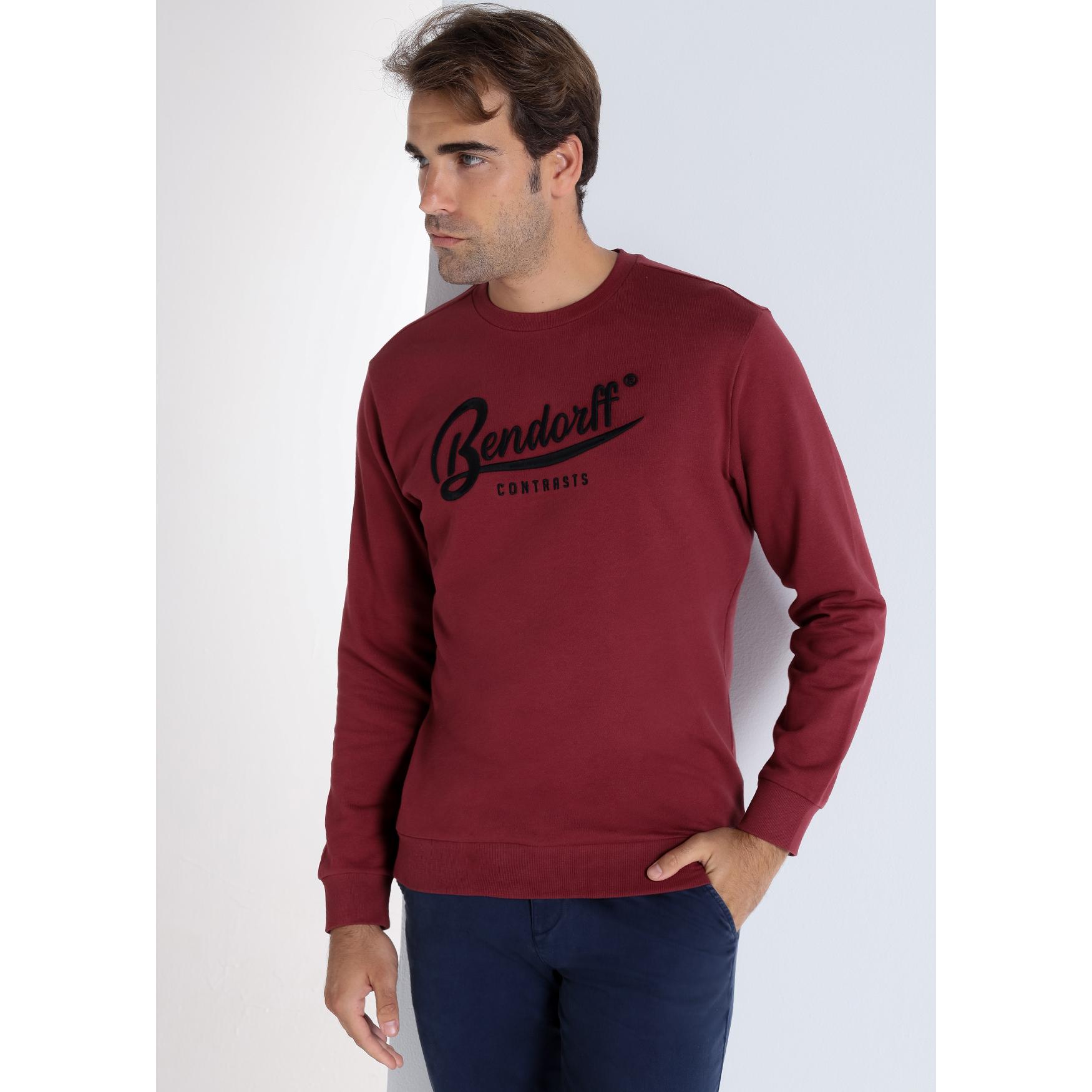 BENDORFF - Sudadera basica con cuello caja