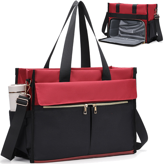 Bolso de trabajo térmico de 18 L con compartimento para portátil y correa para el hombro