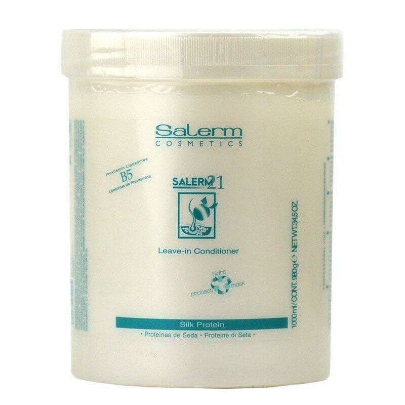 SALERM COSMETICS SALERM 21 SILK PROTEIN ACONDICIONADOR SIN ACLARADO CON PROTEINAS DE SEDA 1000 ML