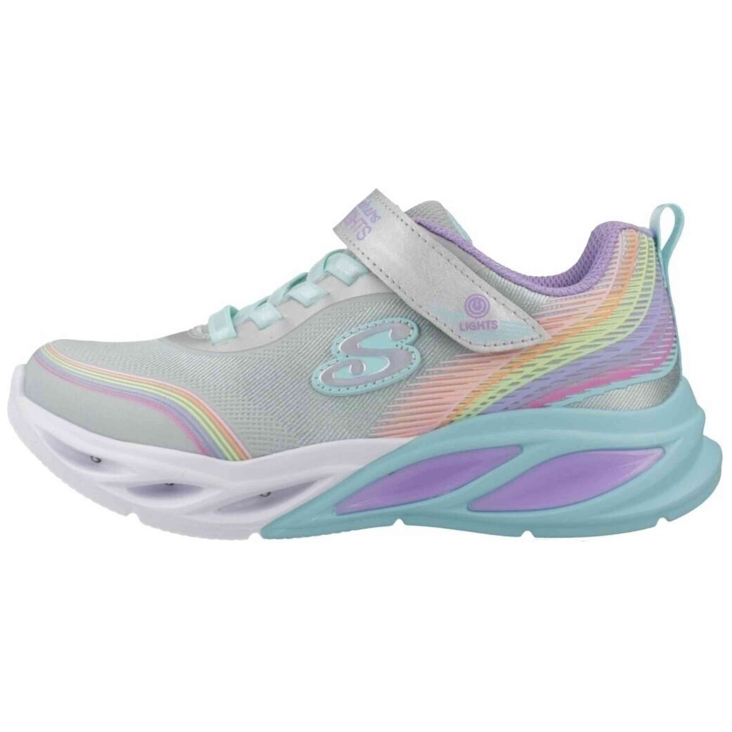 Zapatillas Skechers modelo COSMIC GLOW - RAINBOW BEAM para Mujer en color Multicolor