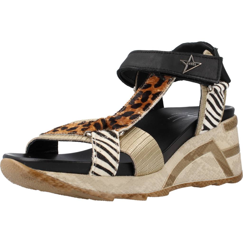 Sandalias Mujer Marca Cetti Modelo C1317zebra