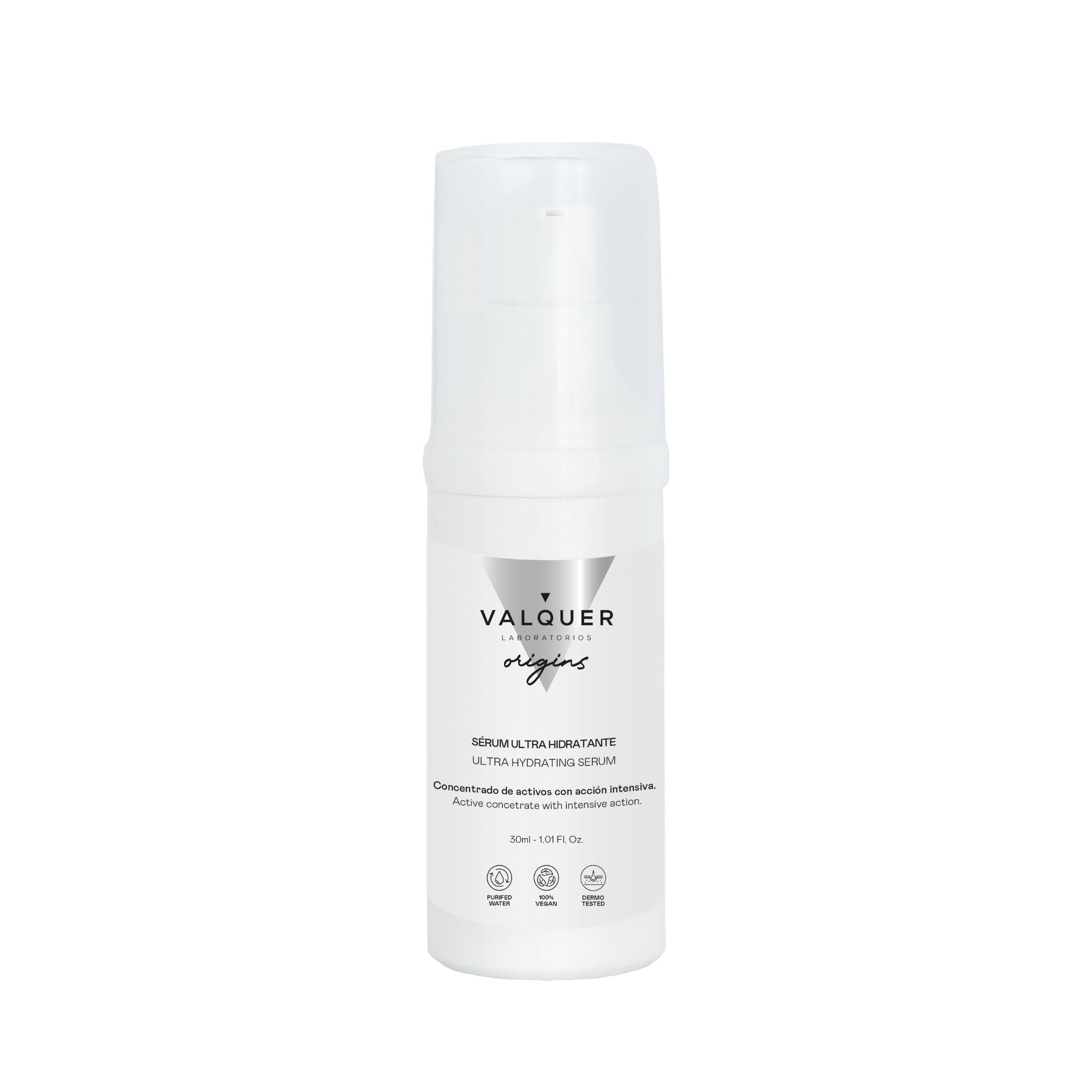 Valquer Laboratorios Serum Facial Ultra-hidratante 30ml - Acción Inmediata para Piel Seca