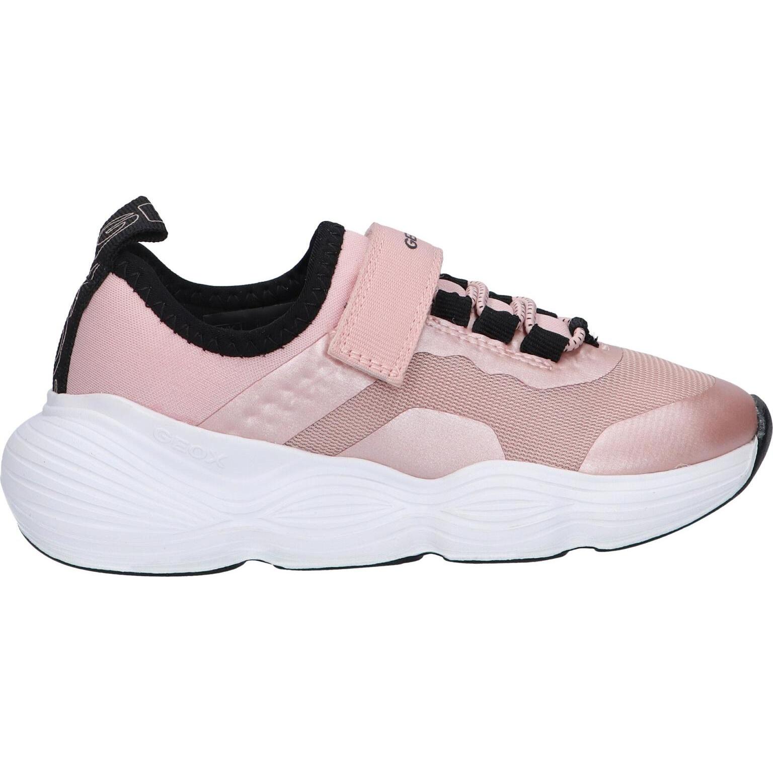 Geox j15cna girl's sneakers 01415 j bubblex c8011 rose