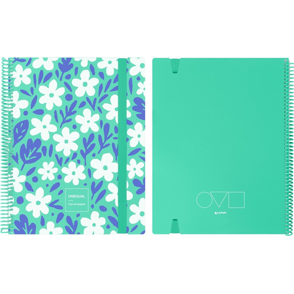 GRAFOPLAS CARPETA 40 FUNDAS MAXIPLAS A4 UNEQUAL POP UP DESIGN VERDE UNEQUAL POP UP 20x240x310 Cms.