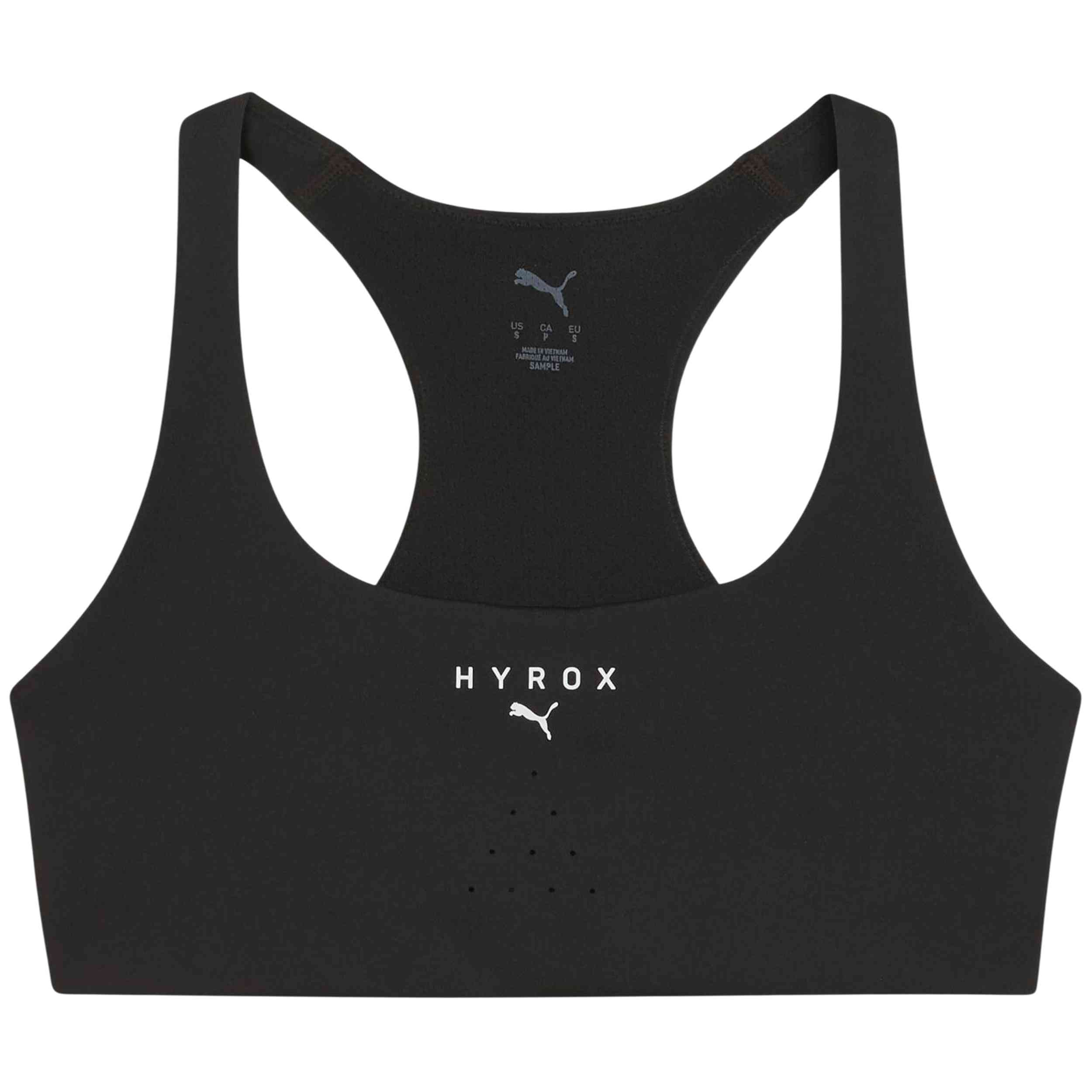 Top Puma modelo Puma x HYROX Tech para Mujer en color Negro