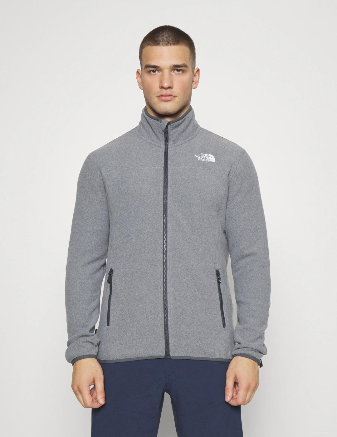Chaqueta The North Face 100 Glacier Gris para Hombre