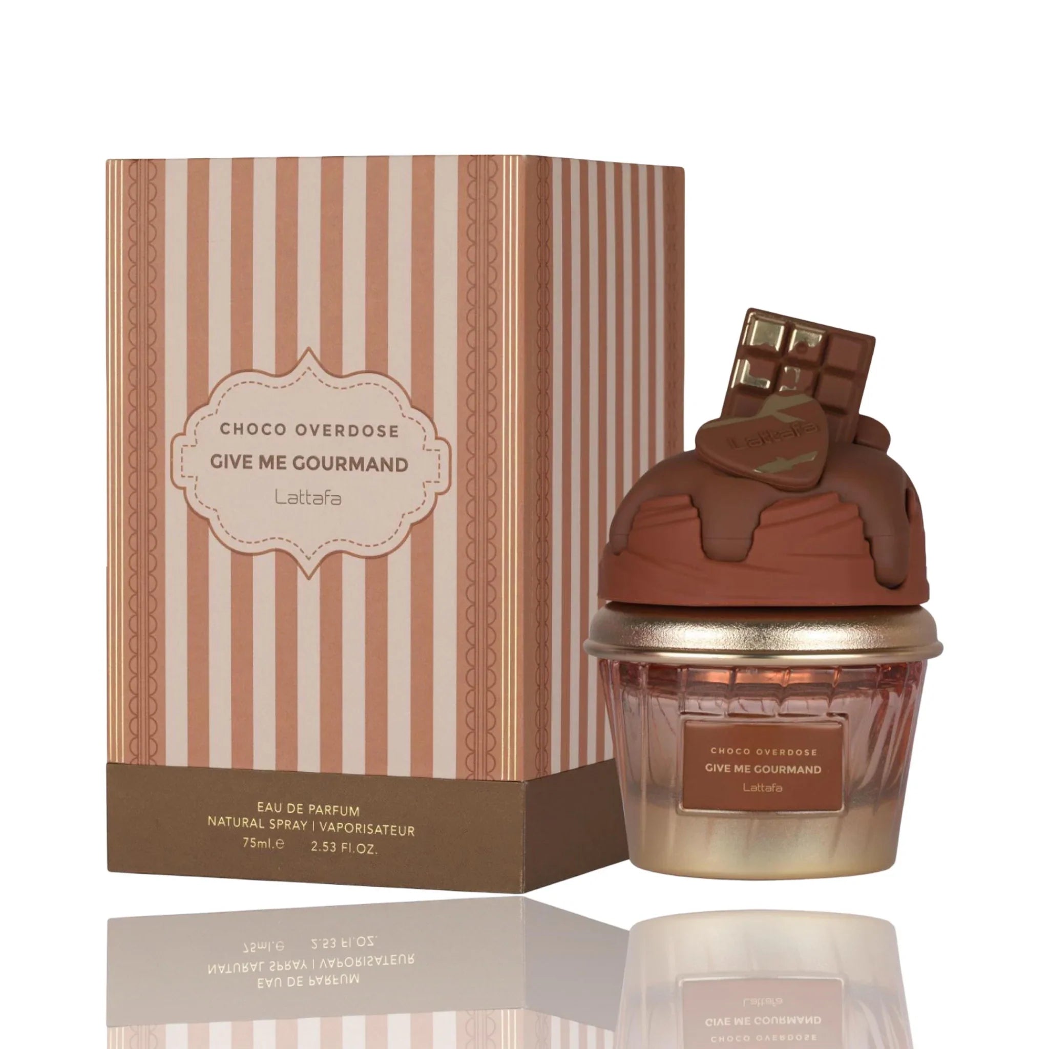 Lattafa Give Me Gourmand 75 ml – Mallo Madness | Choco Overdose | Berry On Top | Cookie Crave | Vanilla Freak