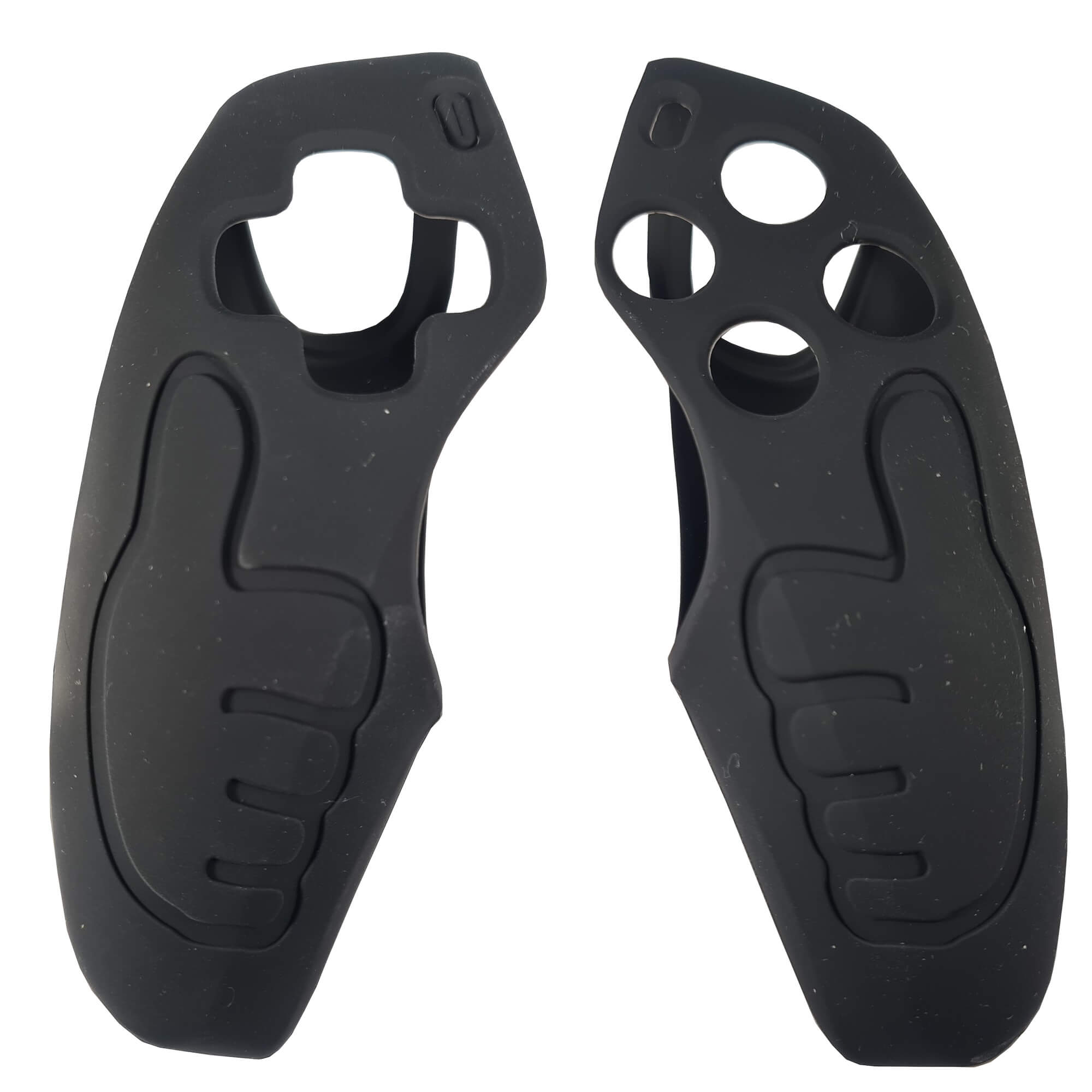 CAELLUMA - Set de 2 Fundas para Empuñaduras de Mando PS5 – Mejora el Agarre y la Comodidad de tu DualSense