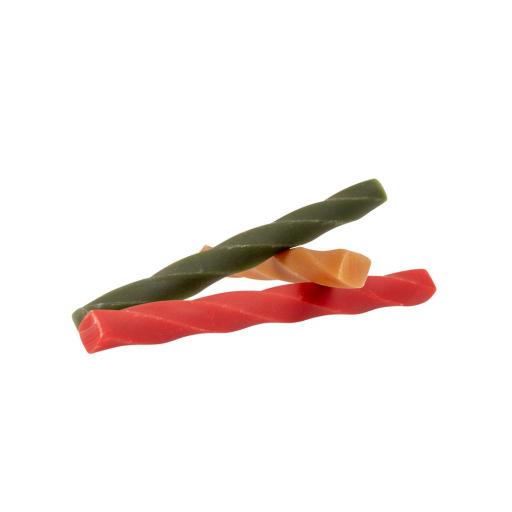 Duvo Plus Snacks Dentales Twisters Veganos para Perros (Perros , Snacks , Palitos) - S