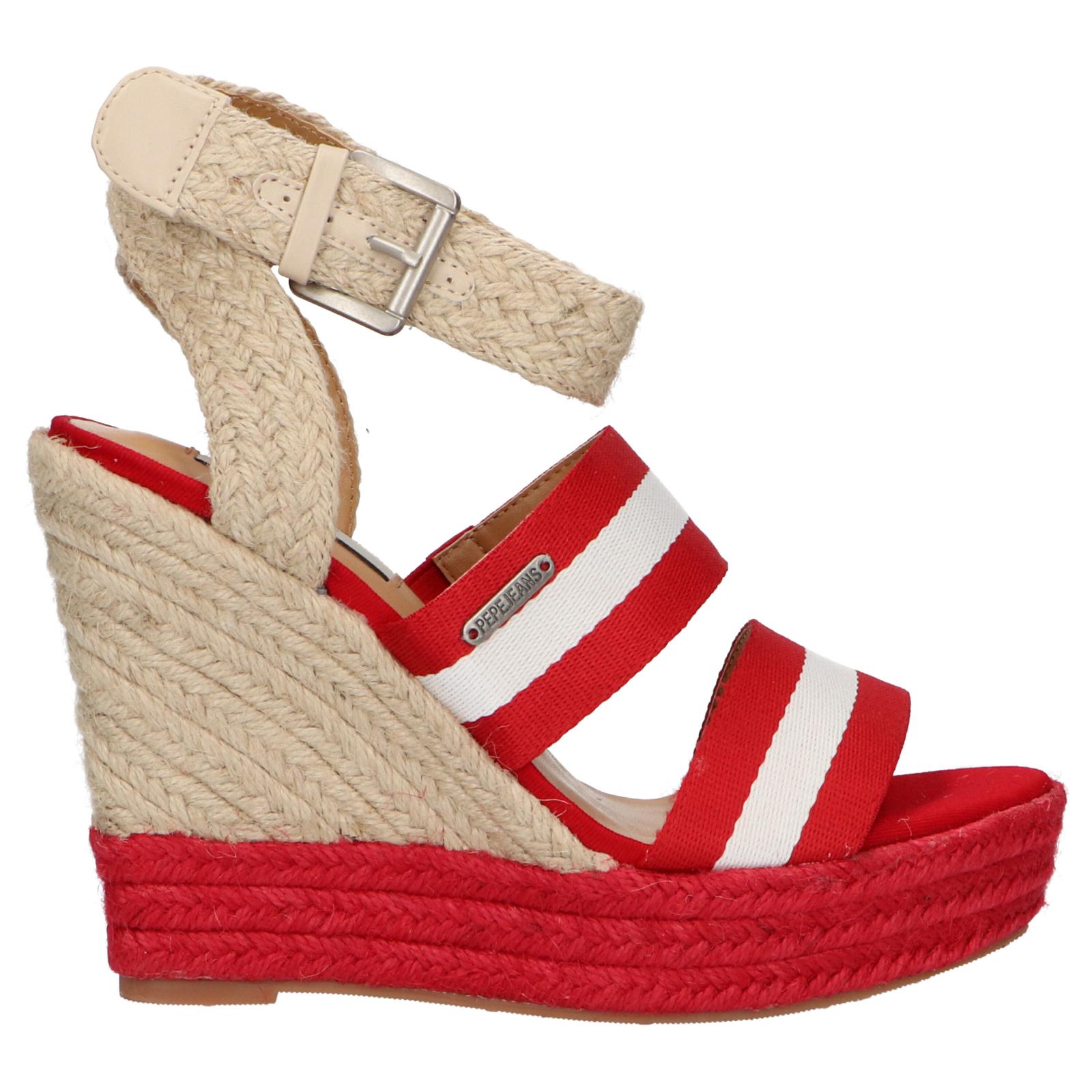 PEPE JEANS PLS90380 OHARA 261 RACE RED Women's Sandals