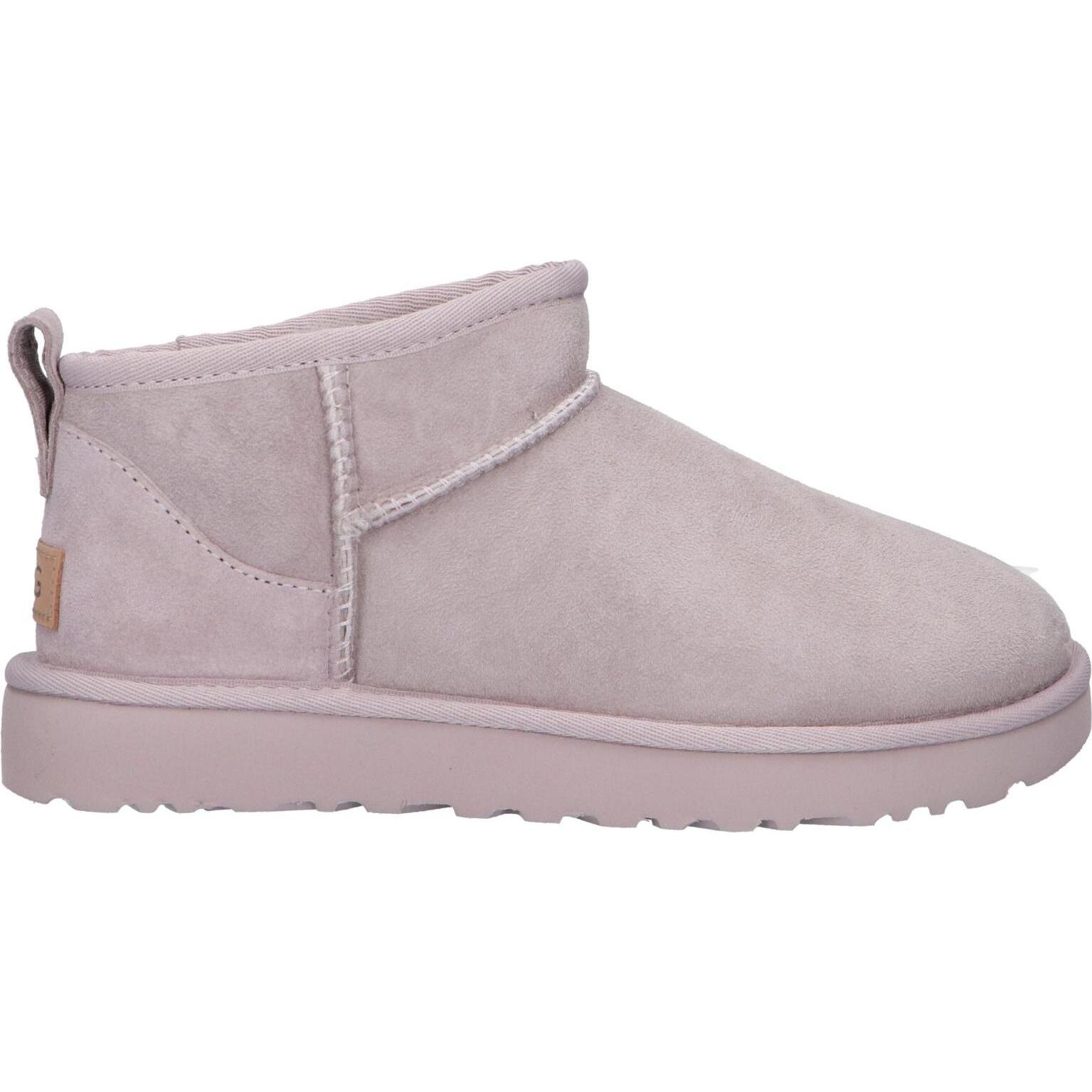 Ugg women's ankle boots 1116109   Classic ultra mini pale smoke