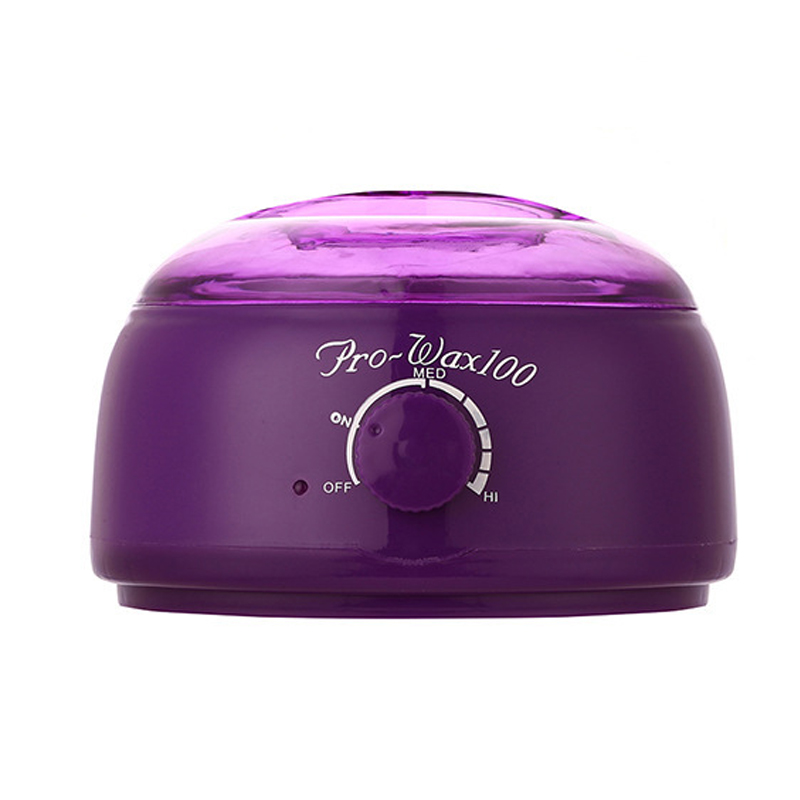 TK Kit de calentador de cera negro para depilación, kit de crisol de cera eléctrico calentador de cera caliente calentador depilación máquina de cera portátil para mujeres uso doméstico