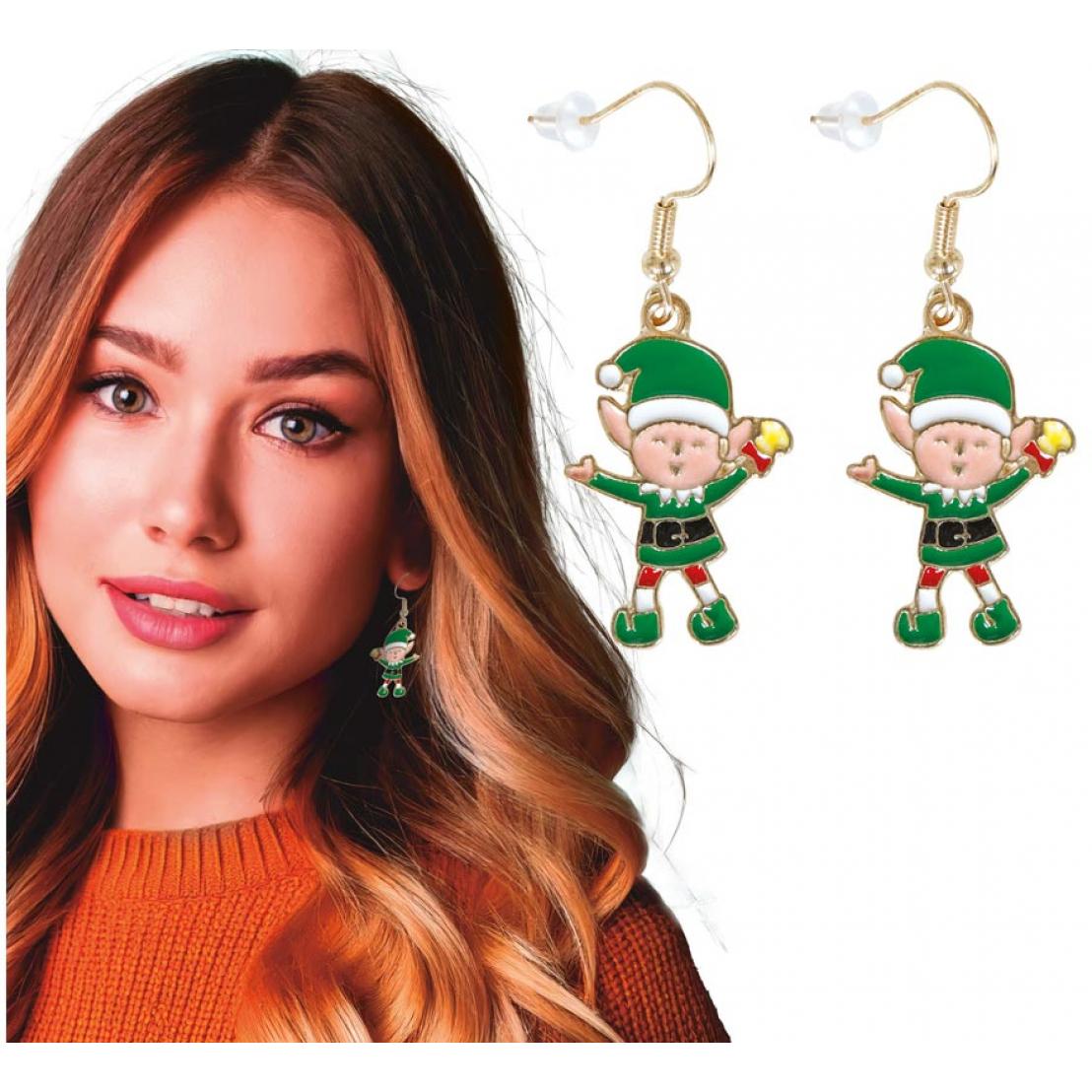 Guirma Pendientes Duendes de Navidad