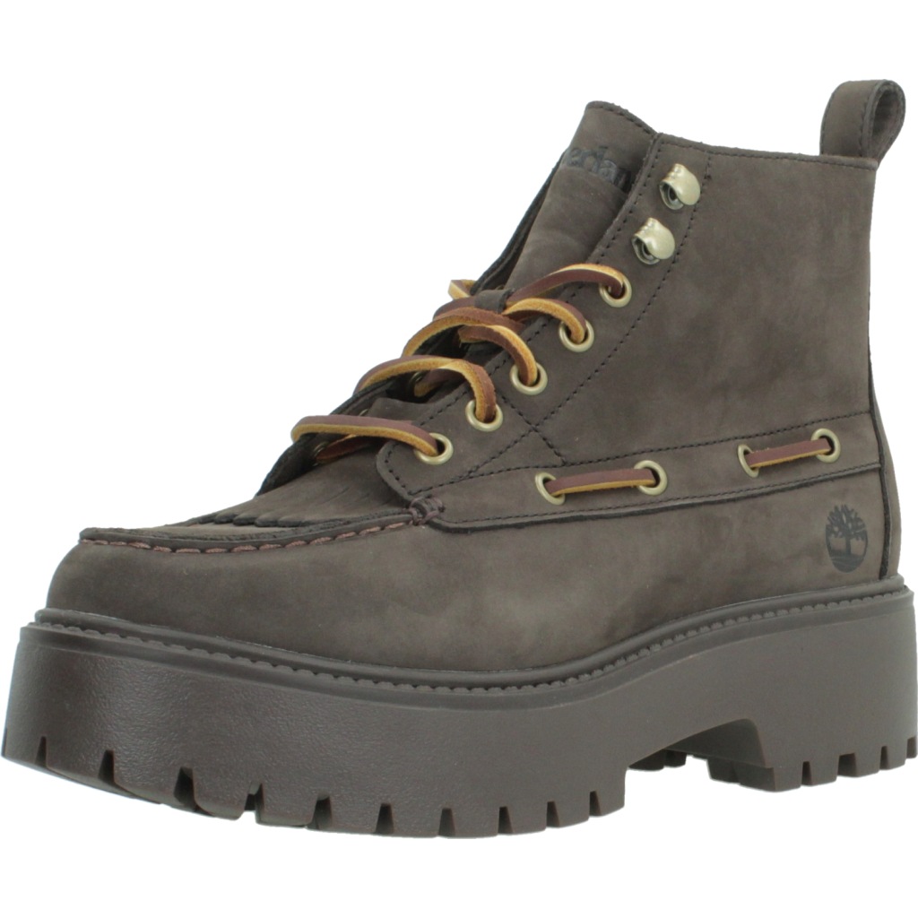 Botines Mujer Marca Timberland Modelo Stone Street Mid 7-eye Platform