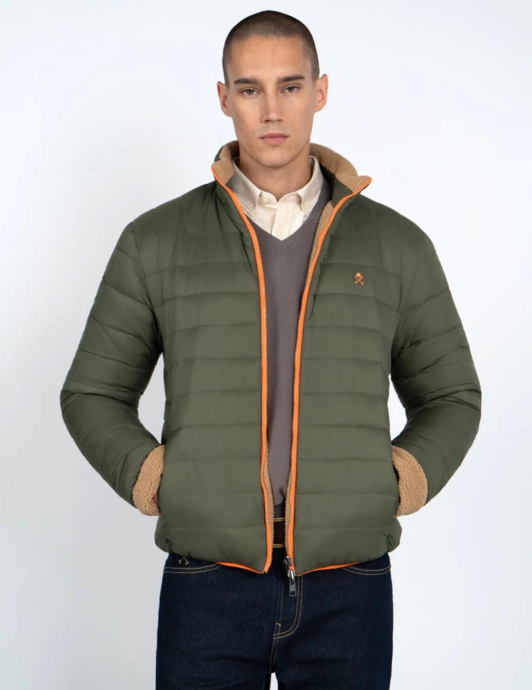 HARPER PARKA REVERSIBLE VERDE EAST END