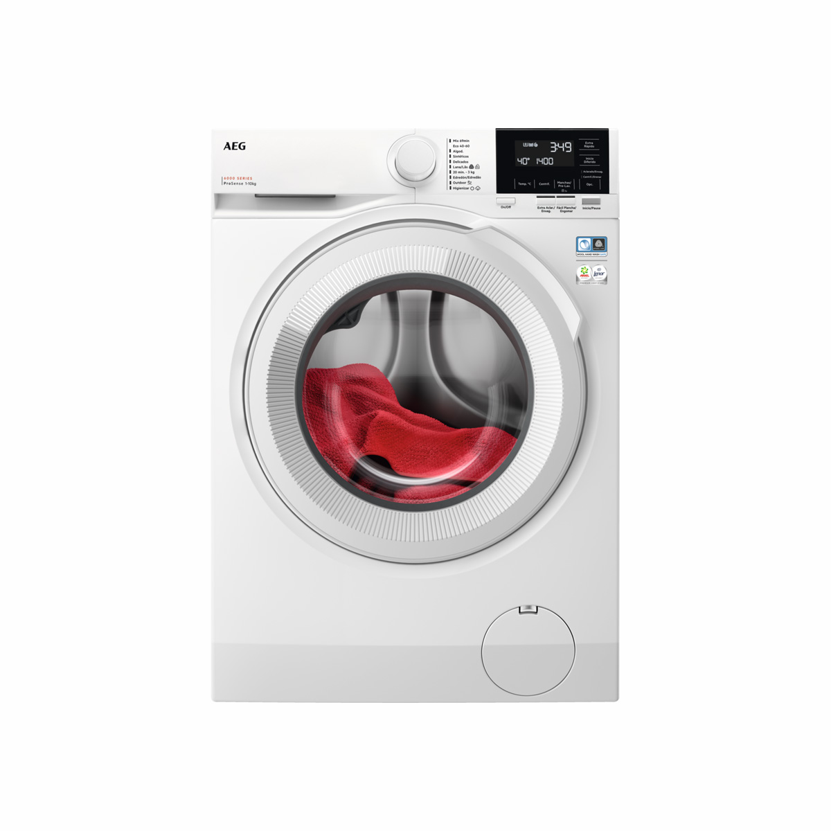 Aeg - Lavadora De Libre Instalación Serie 6000 Prosense De 10.0 Kg - Lfr6114O2B
