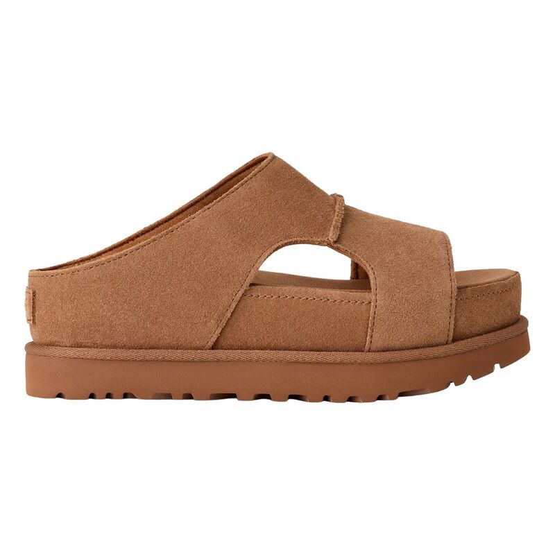 Sandalias Marrones UGG Goldenstar Hi Cutout Chestnut de Estilo Minimalista