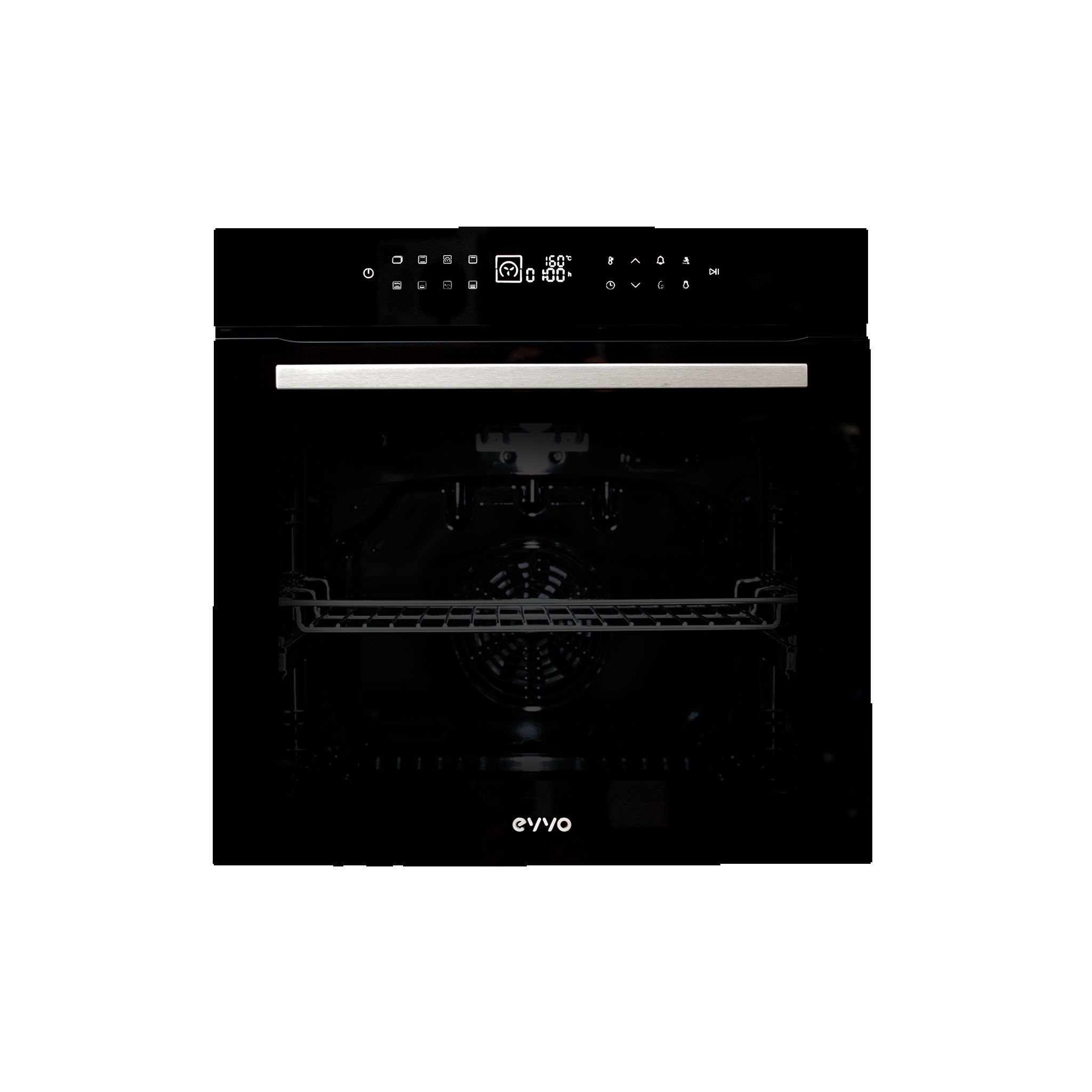 Horno EVVO H26 Airfryer,  A+, 81L de Capacidad, 14 Programas, Airfryer, Temporizador, Display Digital, Control Táctil