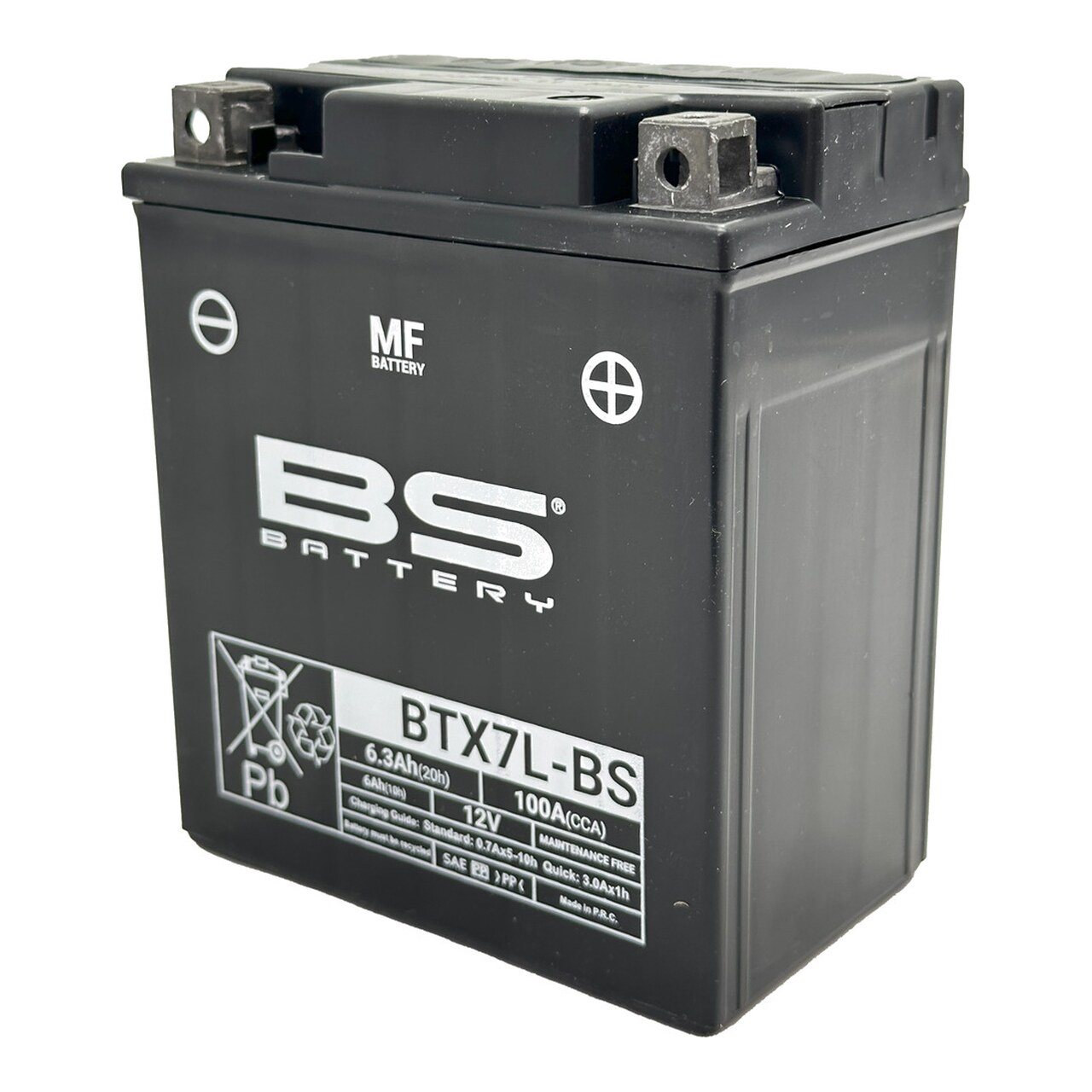 Batería Ytx7l-Bs / Btx7l-Bs / Ptx7l-Bs / Dtx7l-Bs En 24H Activada Sin Mantenimiento 14445