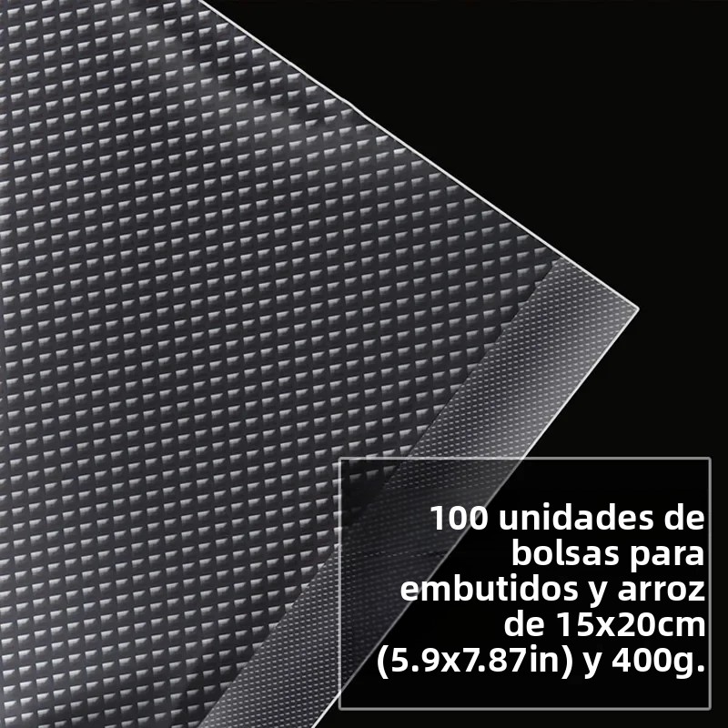 TK Bolsas De Almacenamiento Plásticas Para Sello a Vacío 100PCS/LOT Compatible Con Máquina De Sello a Vacío Para Alimentos Adecuadas Para Empaque Y Guardar Alimentos