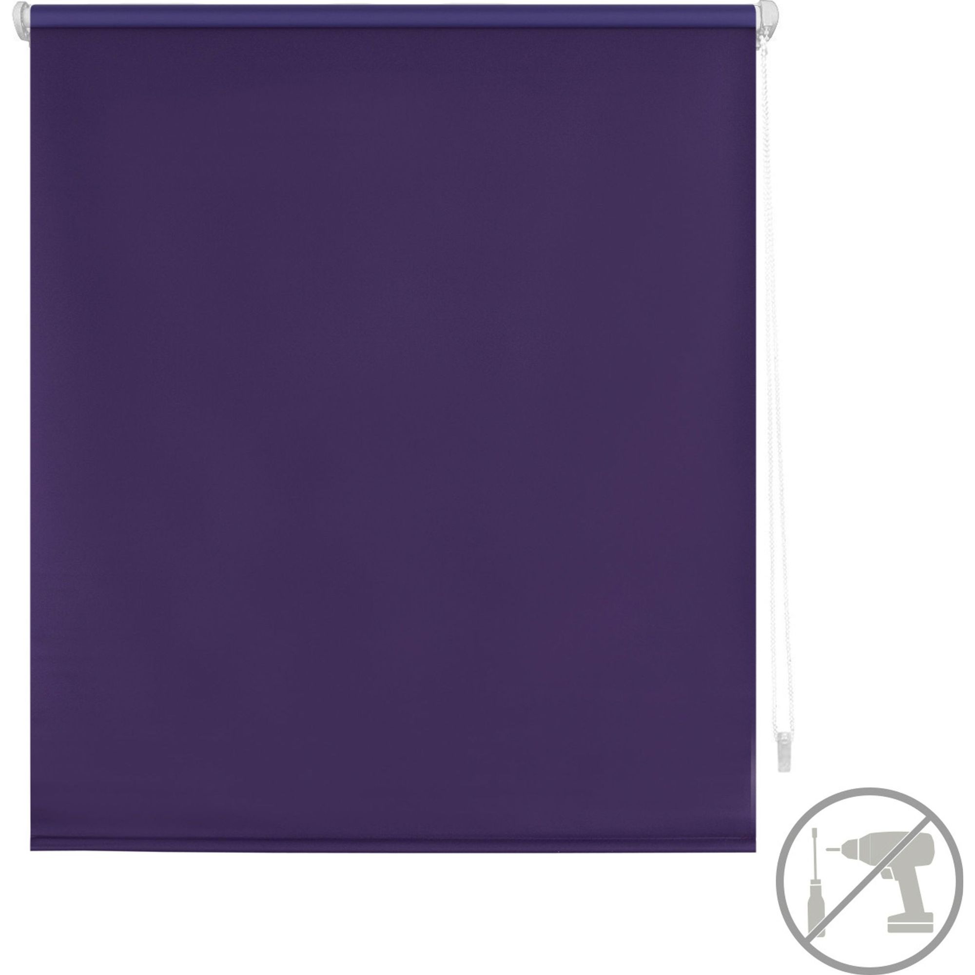 BLINDECOR Estor Enrollable EasyFix Opaco Liso Modelo ZEUS – Estor Instalación SIN HERRAMIENTAS - Estor Ventana – Estor Enrollable Blackout para Ventanas