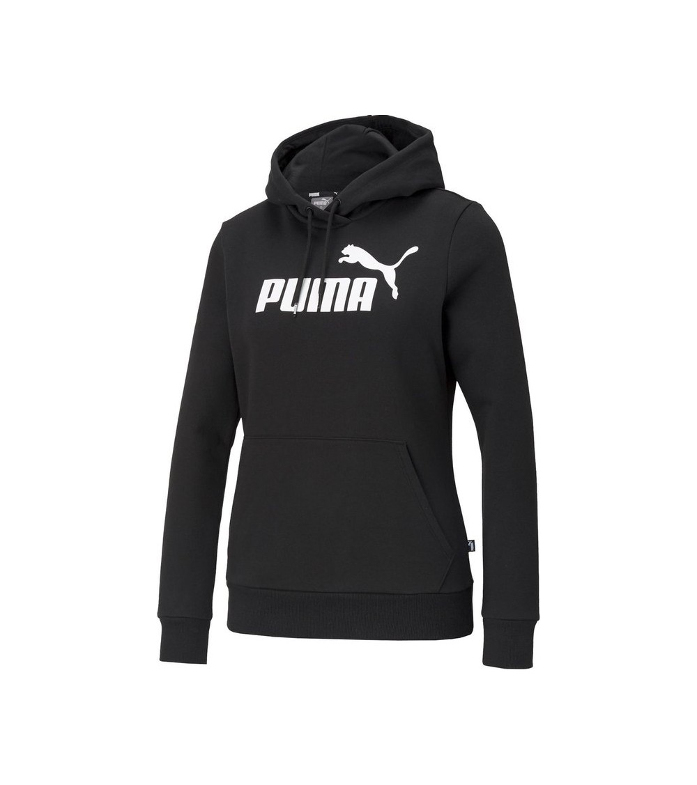 Sudadera Mujer Puma Essential Logo Hoodie Negro 586788-01 Sudaderas Mujer Puma