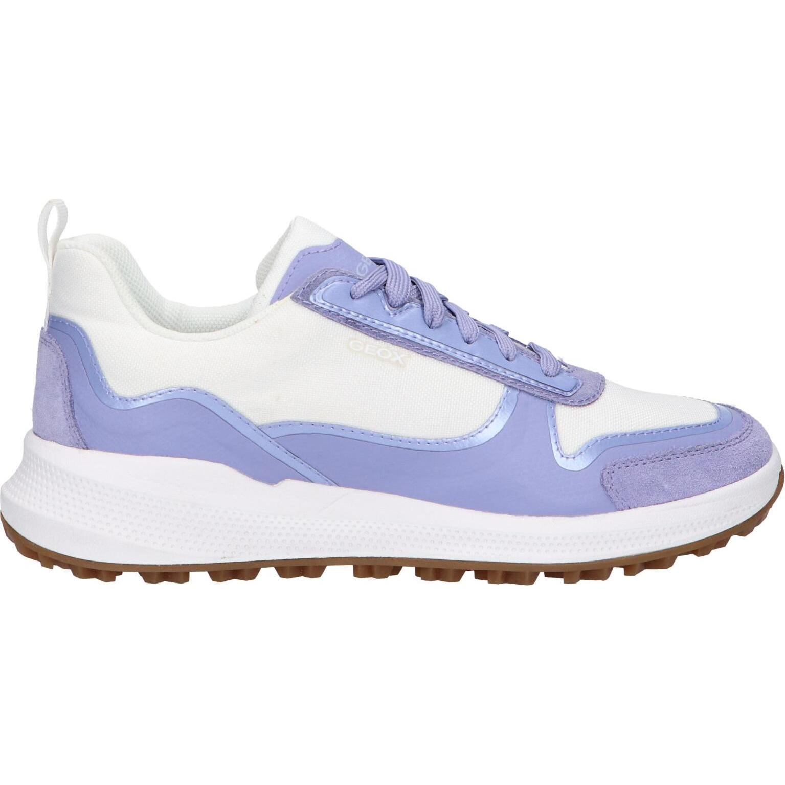 Women's and girls' sneakers geox d35fxb 09j11 d pg1x c8260 lt violet-white