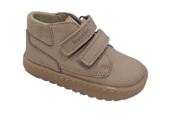 Botas Respetuosas Barefoot Con Velcro Para Niños, Marca Blanditos By Crios, En Color Arena O Marino. Blanditos Lima