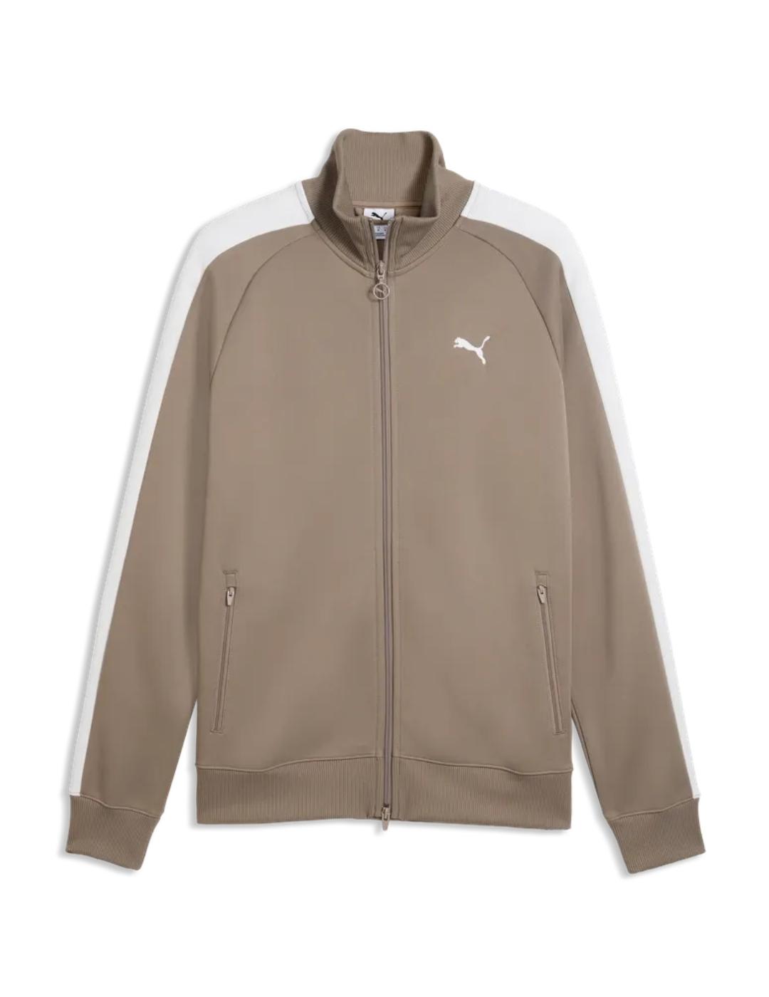 Chaqueta puma t7 alwais on beige de hombre.
