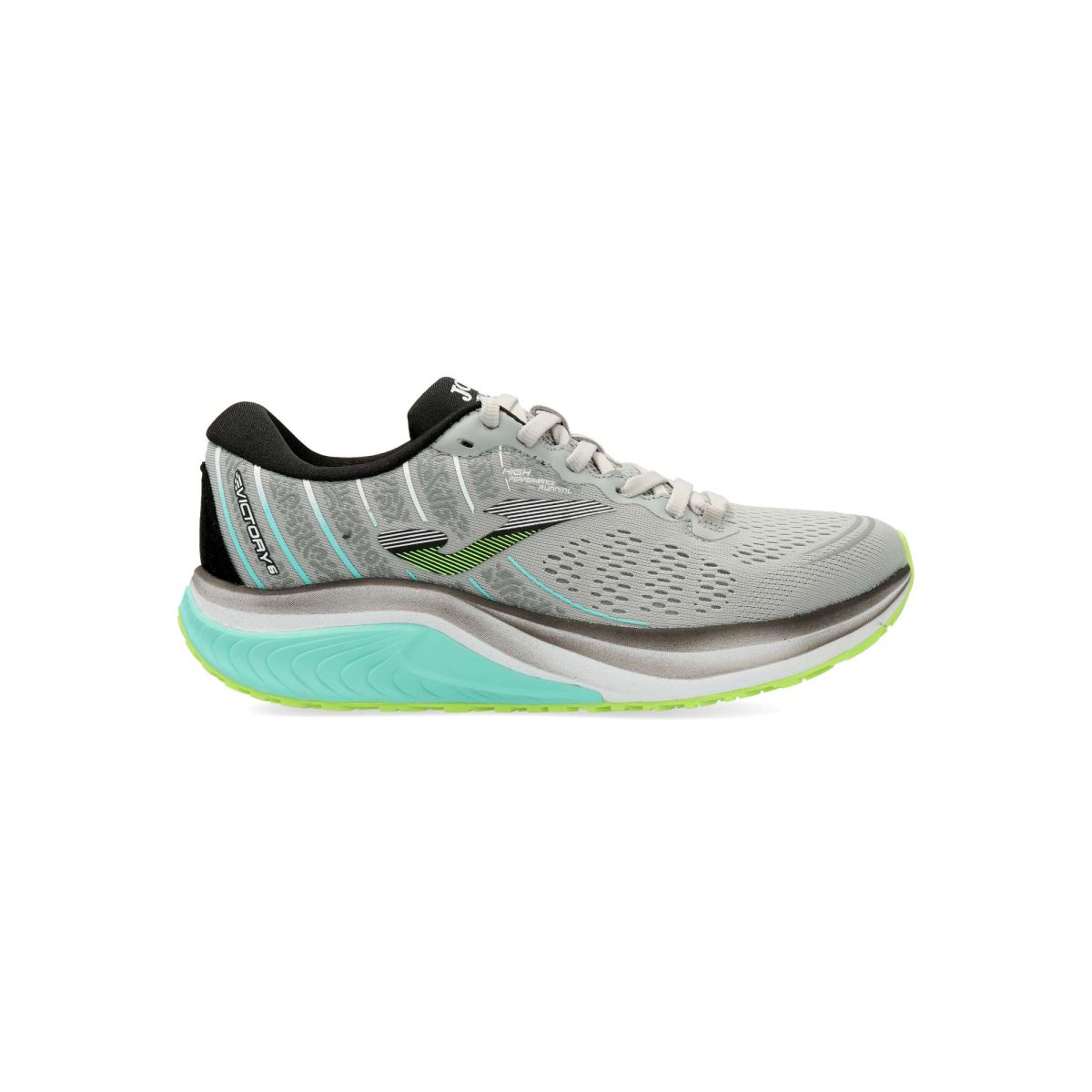 JOMA - Zapatillas running Victory para hombre ligeras y transpirables con amortiguación phylon de doble densidad y suela de caucho