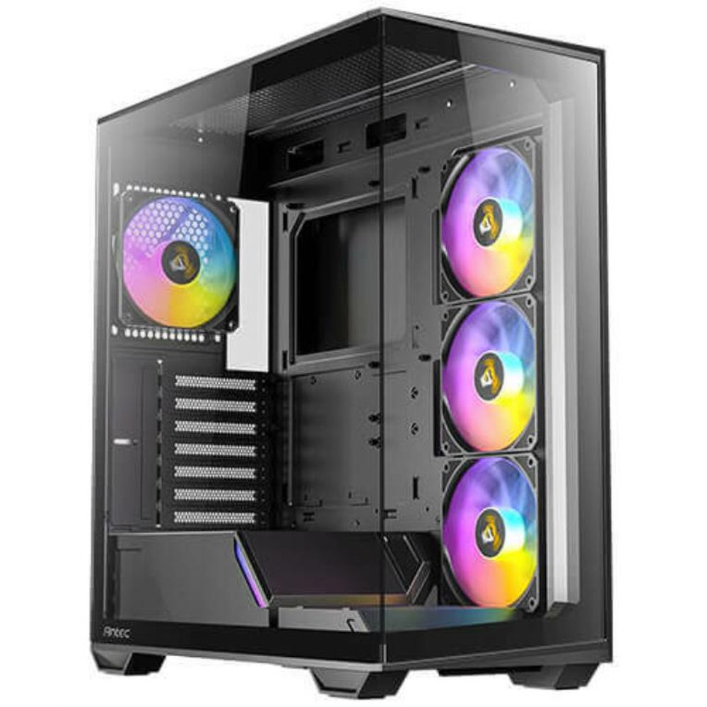 Antec - Chasis C3 Midi Tower negro resistente para uso diario con diseño de torre y compatibilidad múltiple