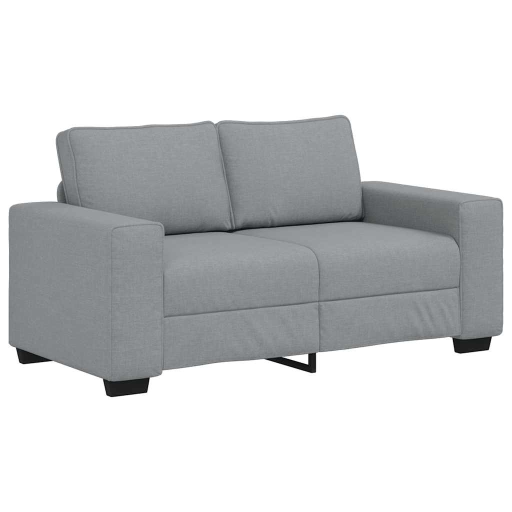 vidaXL Sofá de 2 plazas de tela 160x77x82 cm Multicolor