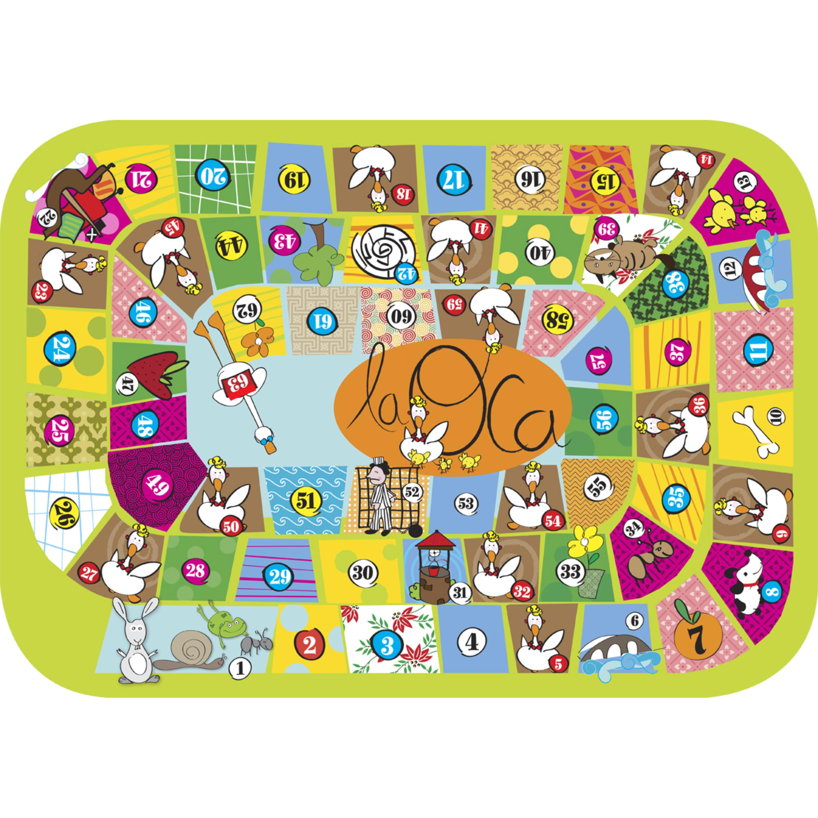 VINILKO, Alfombra de vinilo infantil La Oca 120x170 cm