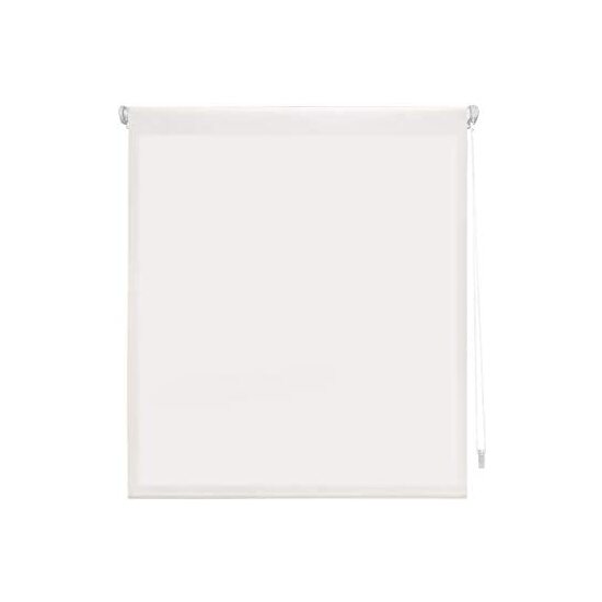 DECORBLIND  Estor Enrollable Easyfix Translúcido Liso – Estor Translúcido Fácil Instalación Sin Herramientas - Estor Ventana Tacto Suave – Estor Enrollable Liso para Ventanas - Estor Protección UV Aisla del Frio y Calor