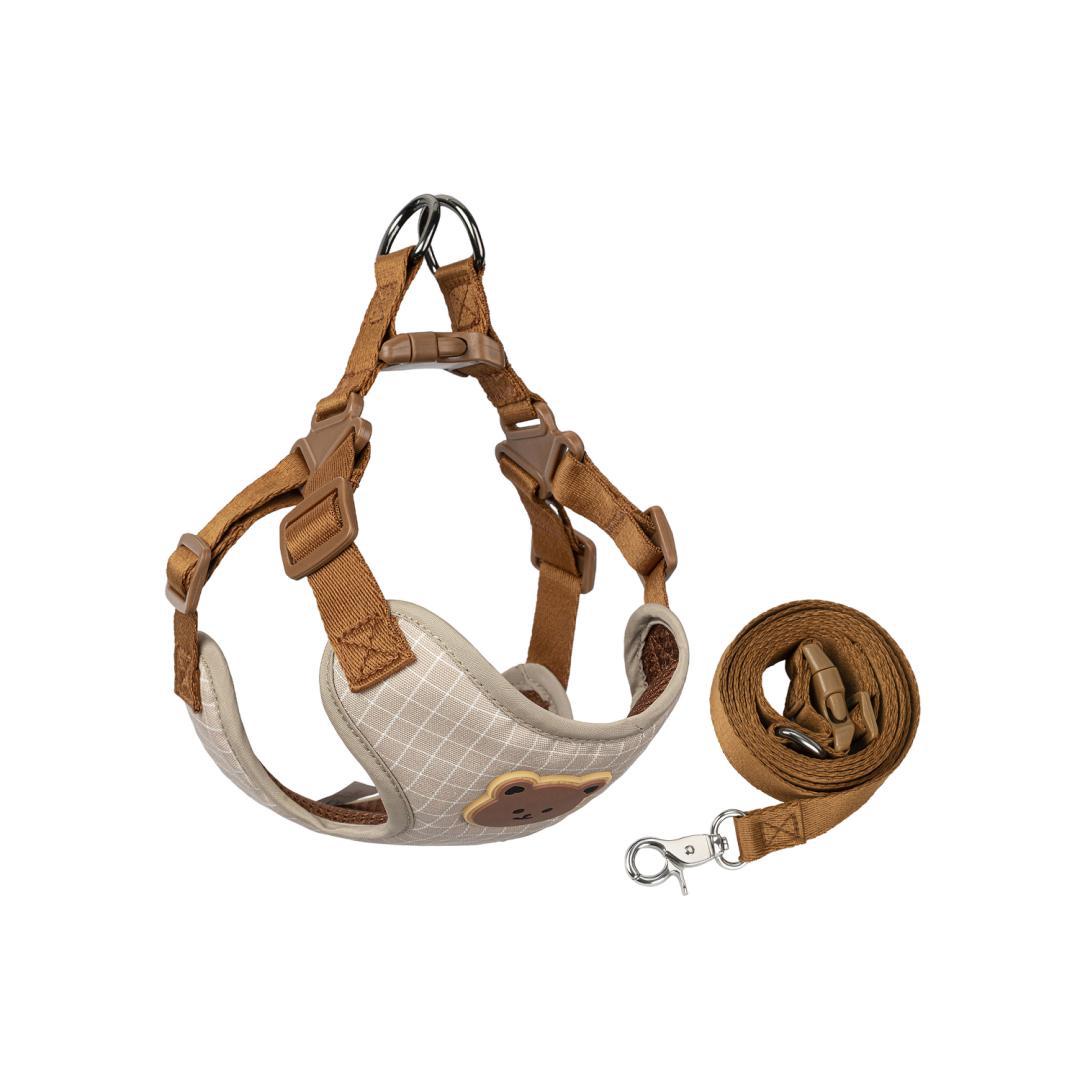 TK Set De Arnés Y Correa Para Perros Y Gatos Pequeños Y Medianos Transpirable Con Cinturón Para Pecho Para Chihuahua Y Bulldog Francés Suministros Para Mascotas