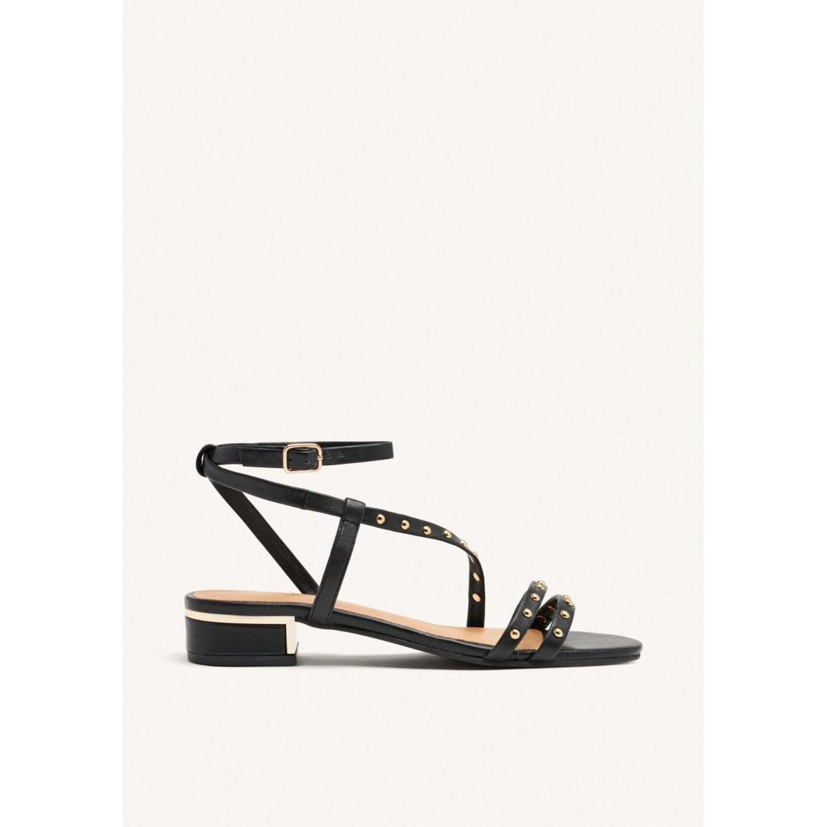 Sandalias Mujer De Piel Tacón Tachas Beals 75423