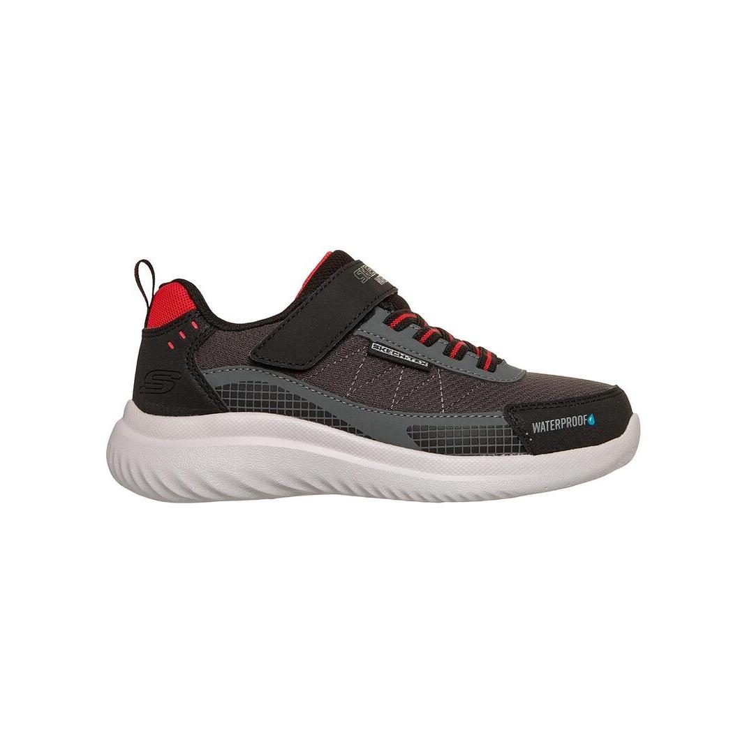 Zapatilla Niño Skechers Bounder2.0 Waterproof Gris