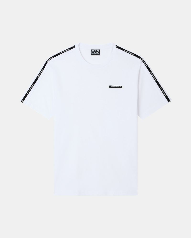 EA7 7M001476 AF10375 Camisetas Manga corta Hombre Blanco