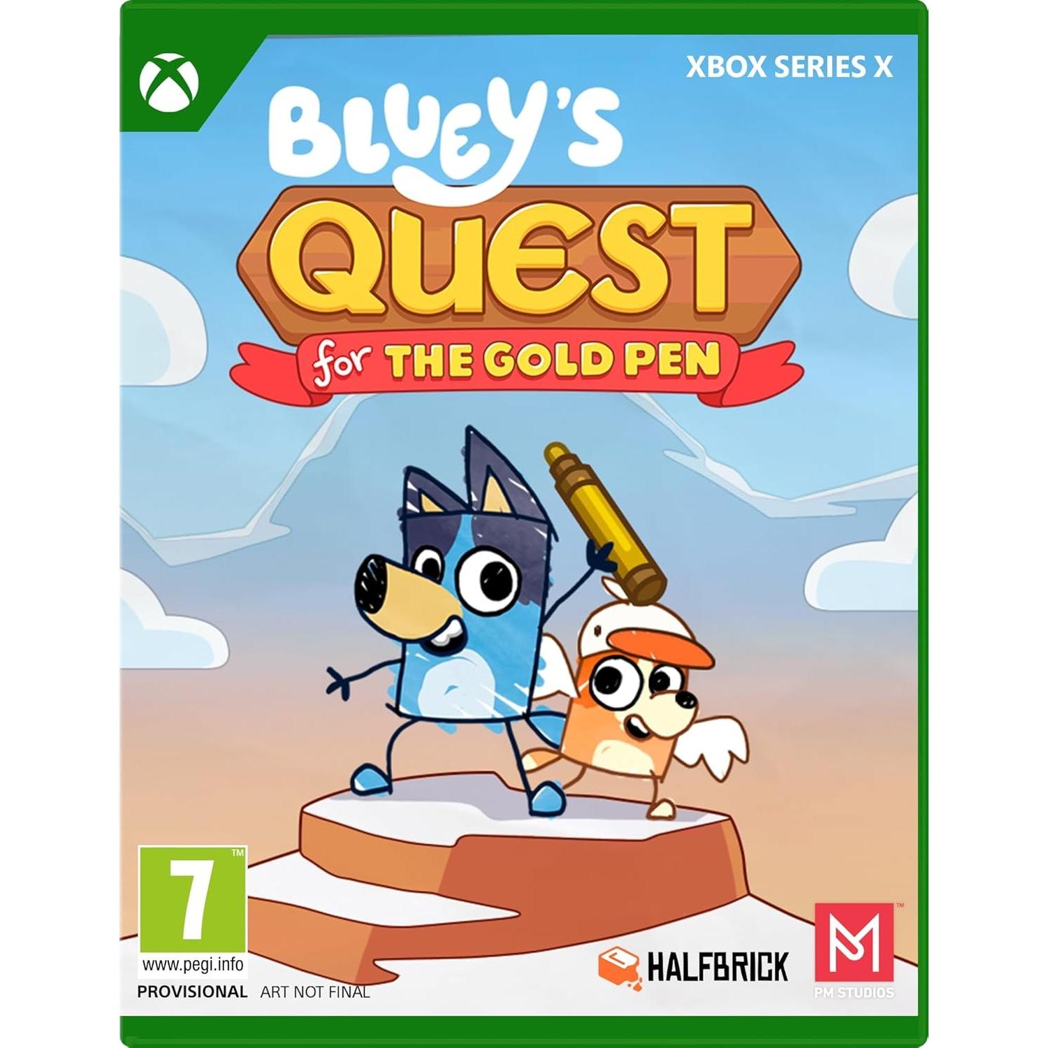 BLUEY'S QUEST FOR THE GOLD PEN Juego para Consola Microsoft Xbox Series X PAL ES