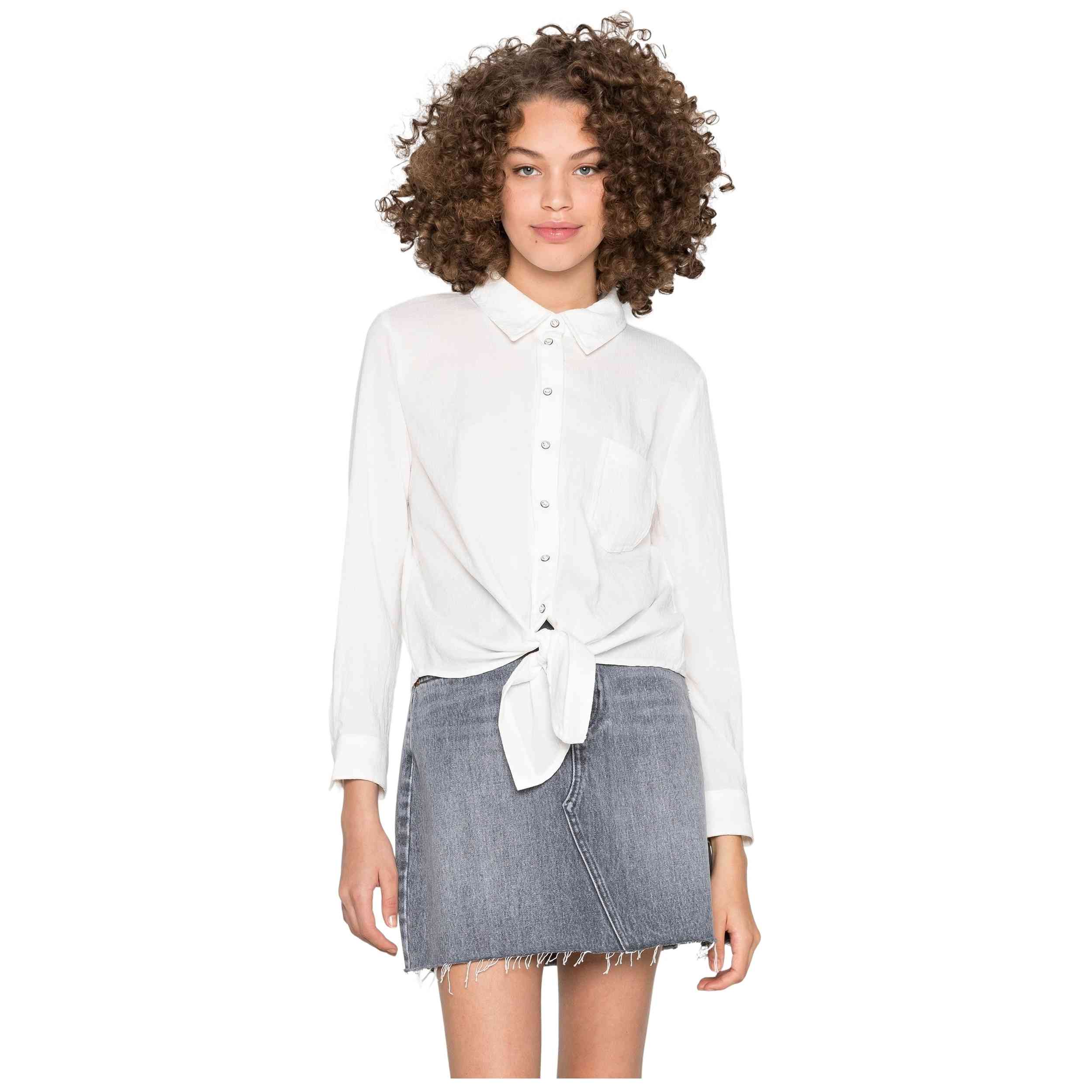 Falda Only modelo 49288594882899 para Mujer en color Gris