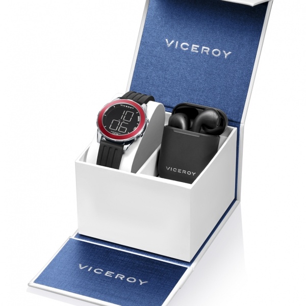 Reloj Viceroy 401235-50 Plateado con Correa Marrón | Diseño Elegante