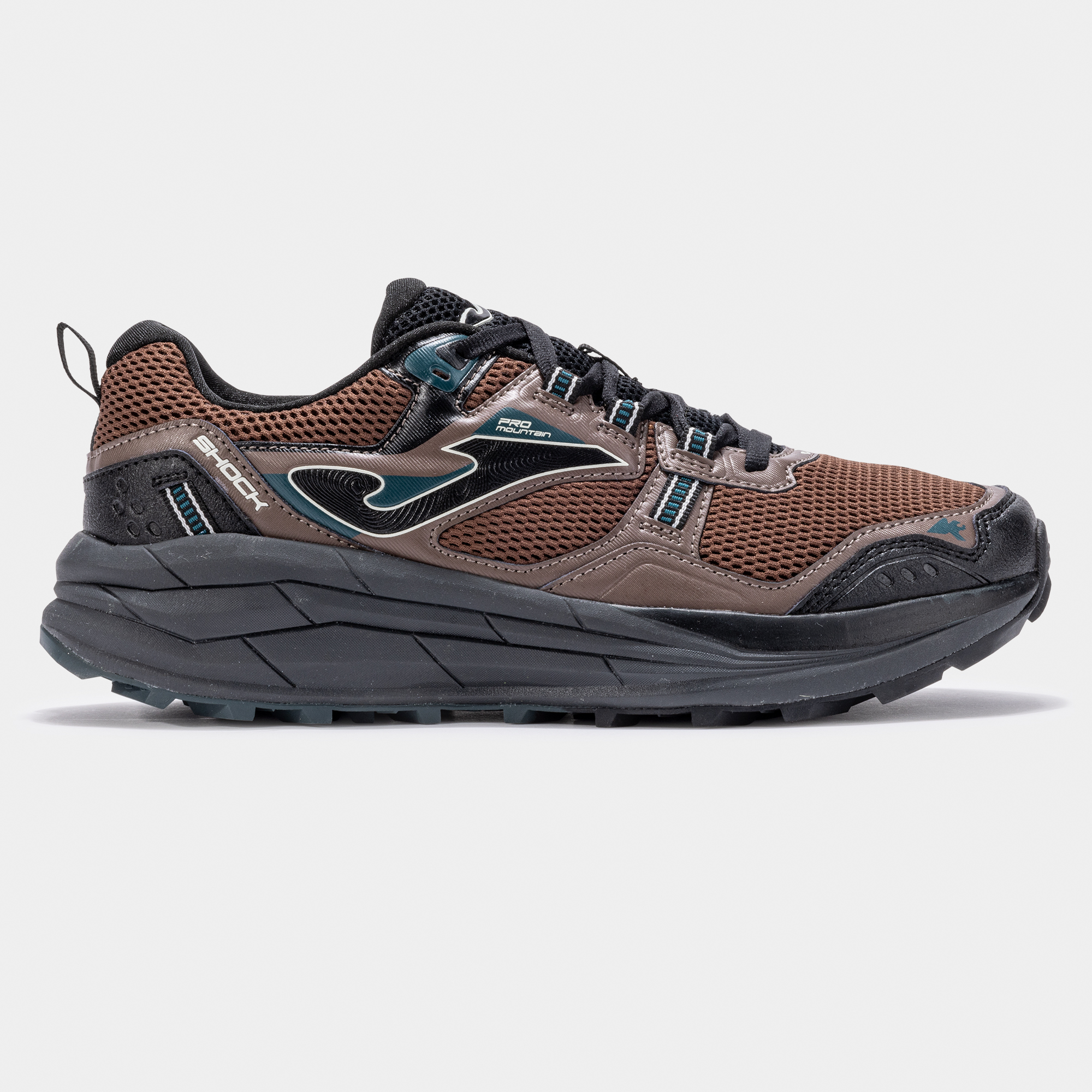 Zapatilla Trekking Hombre Joma Shock 2526 Marrón Negro Confortable