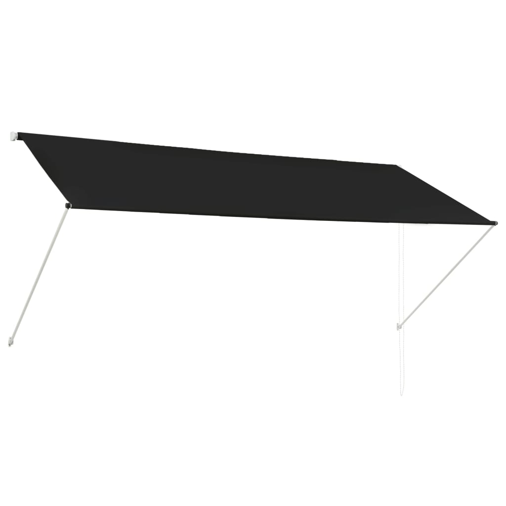 vidaXL Toldo retráctil 300x150 cm Color Azul, Amarillo, Antracita Protección Rayos UV para Terraza Patio Exterior Jardín
